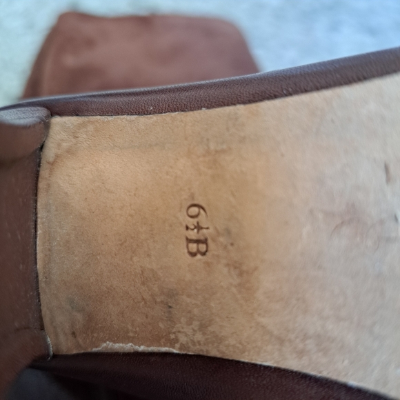 Cole Haan | Chocolate brown sued & heeled leather boots - Picture 5 of 14